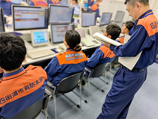 大規模災害対応計画に基づく訓練を実施しました